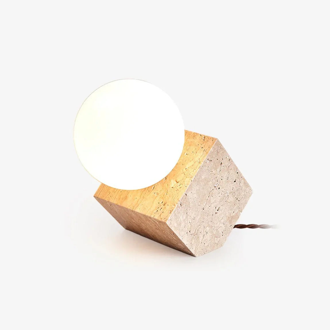 Smart Cube Stone Table Lamp Reusable