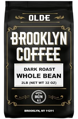 Carefully Designed BROOKLYN COFFEE Whole Bean 32 Ounce Unique