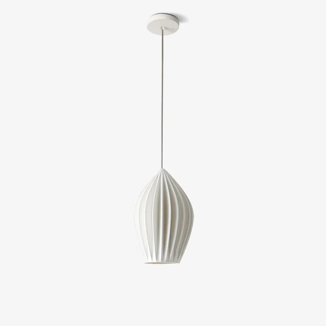 User-Friendly Ceramic Stamen Pendant Lamp Organic
