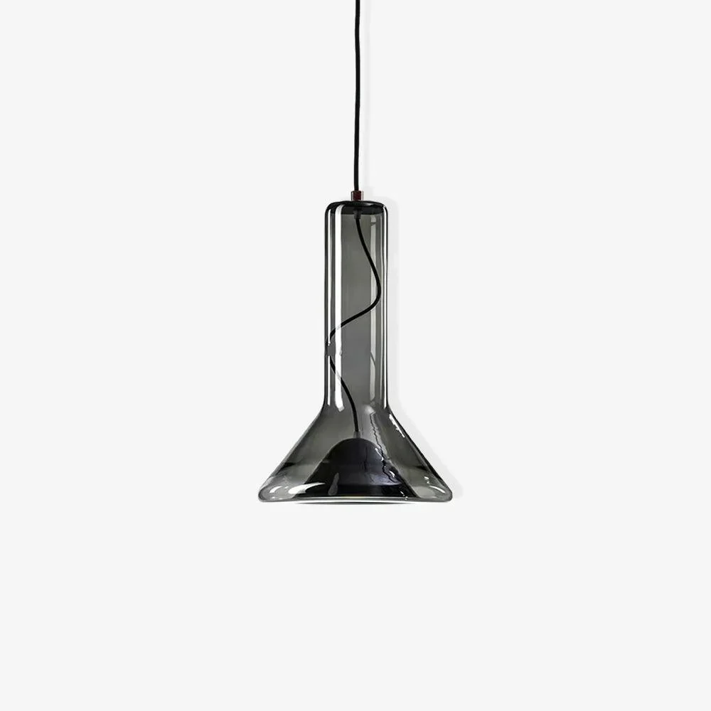 Breathable Horn Glass Pendant Lamp Specialty