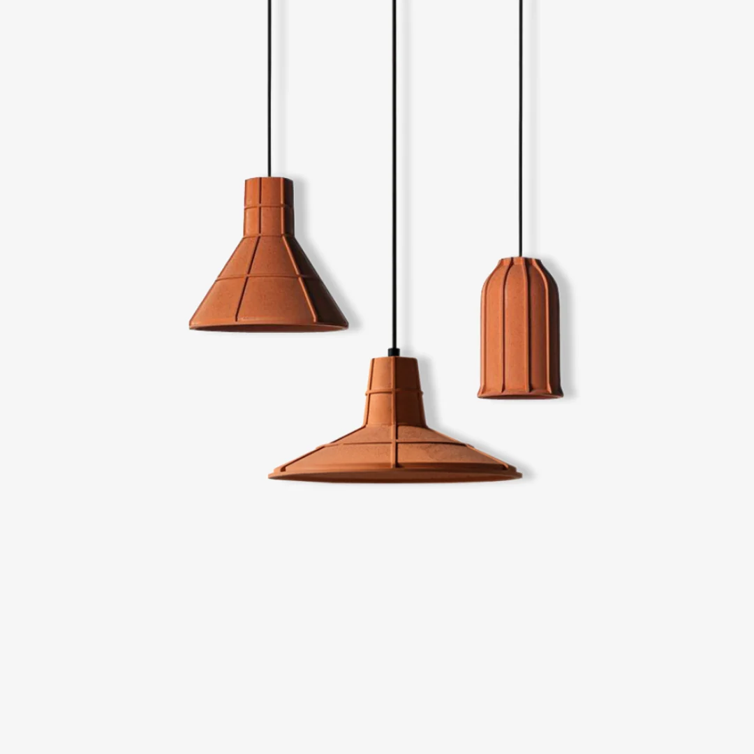 Refined Industrial Cement Pendant Lamp High-End