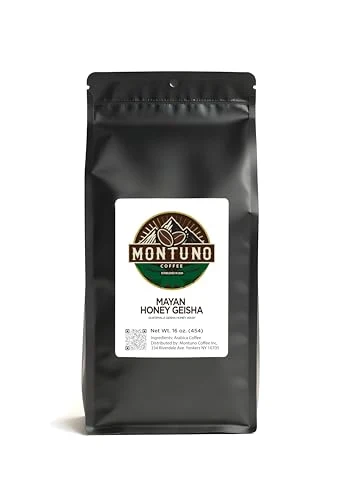 Smart Mayan Honey Geisha Coffee 16 Ounce Green