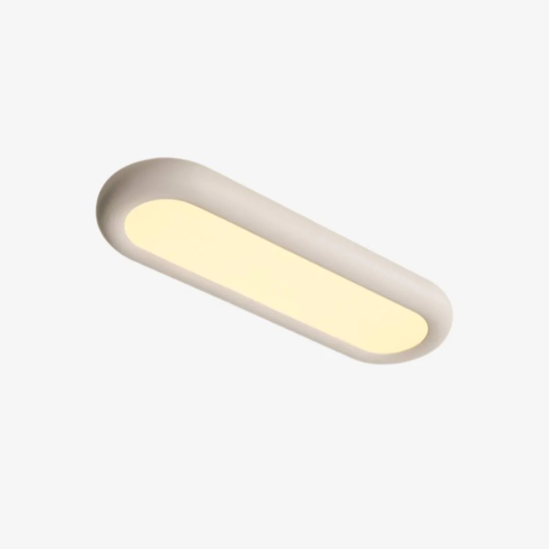 Contemporary Modern Oval Ceiling Light Powerful