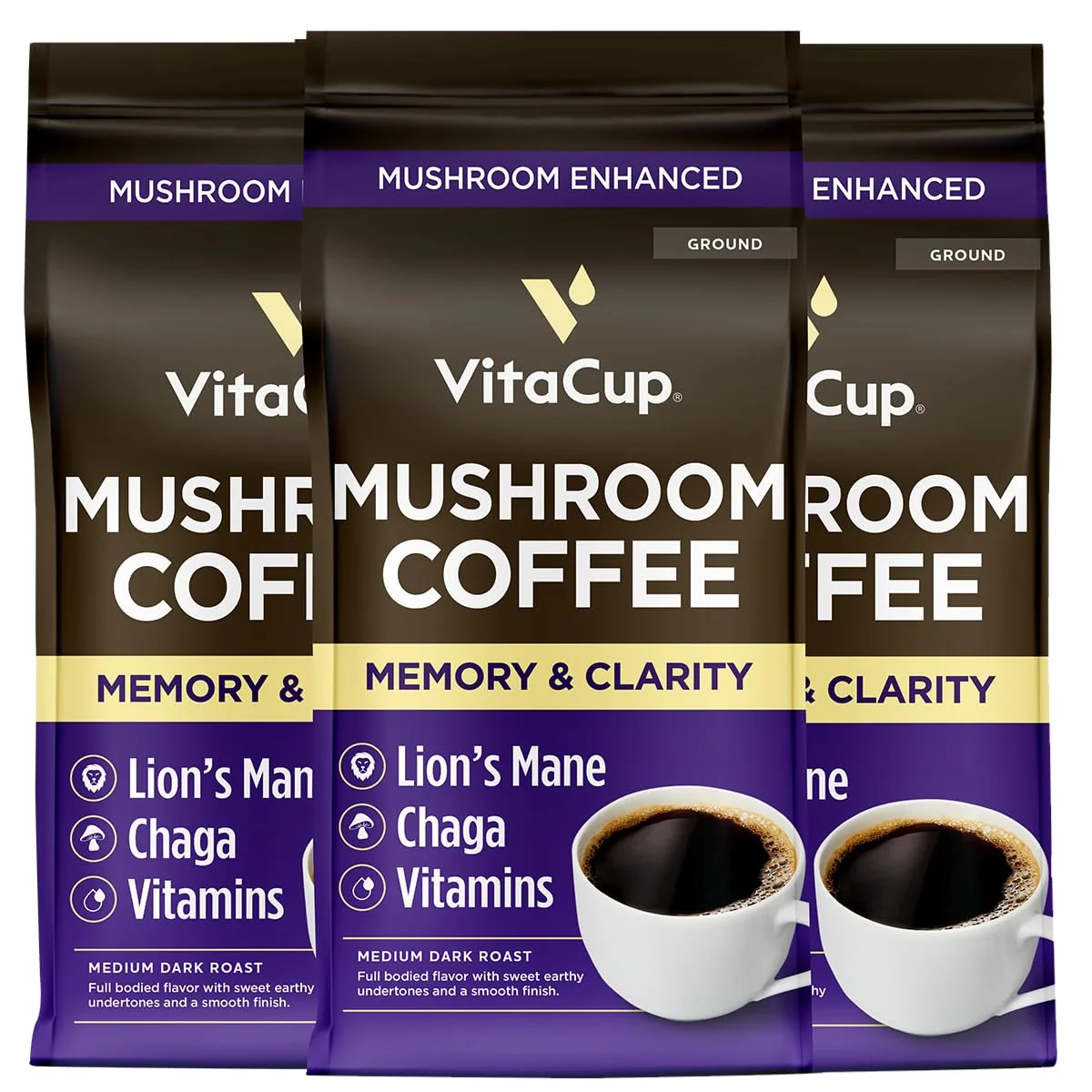 Modern VitaCup Focus Mushroom Coffee Carefully Designed