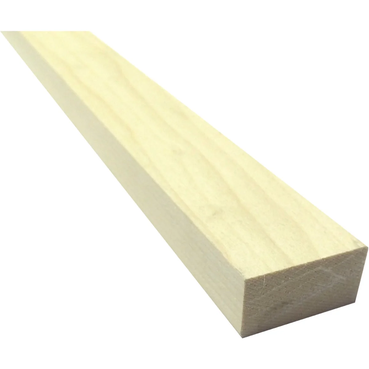 Powerful Waddell 1 In. x 2 In. x 6 Ft. Poplar Wood Board Traditional