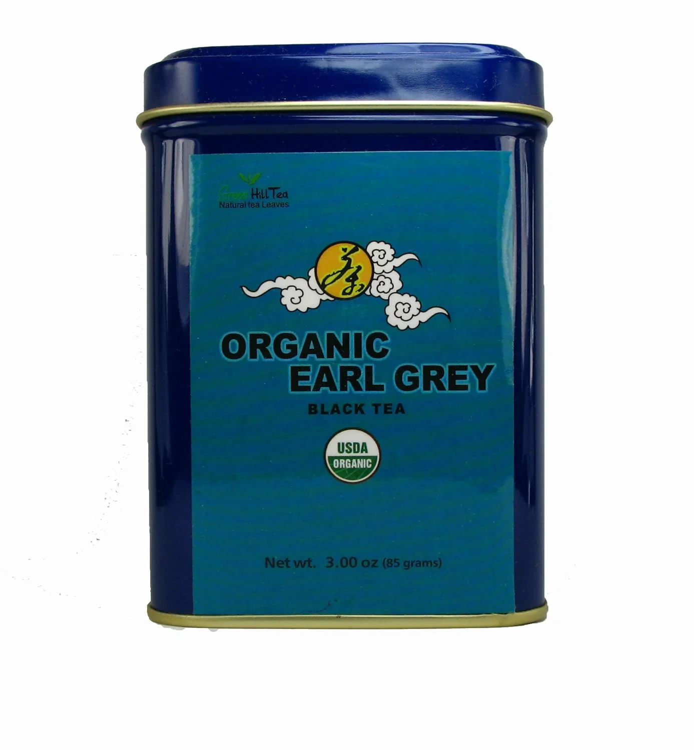 Trusted tea Organic Earl Grey Black Tea 3 OZ in Tea Tin Casual