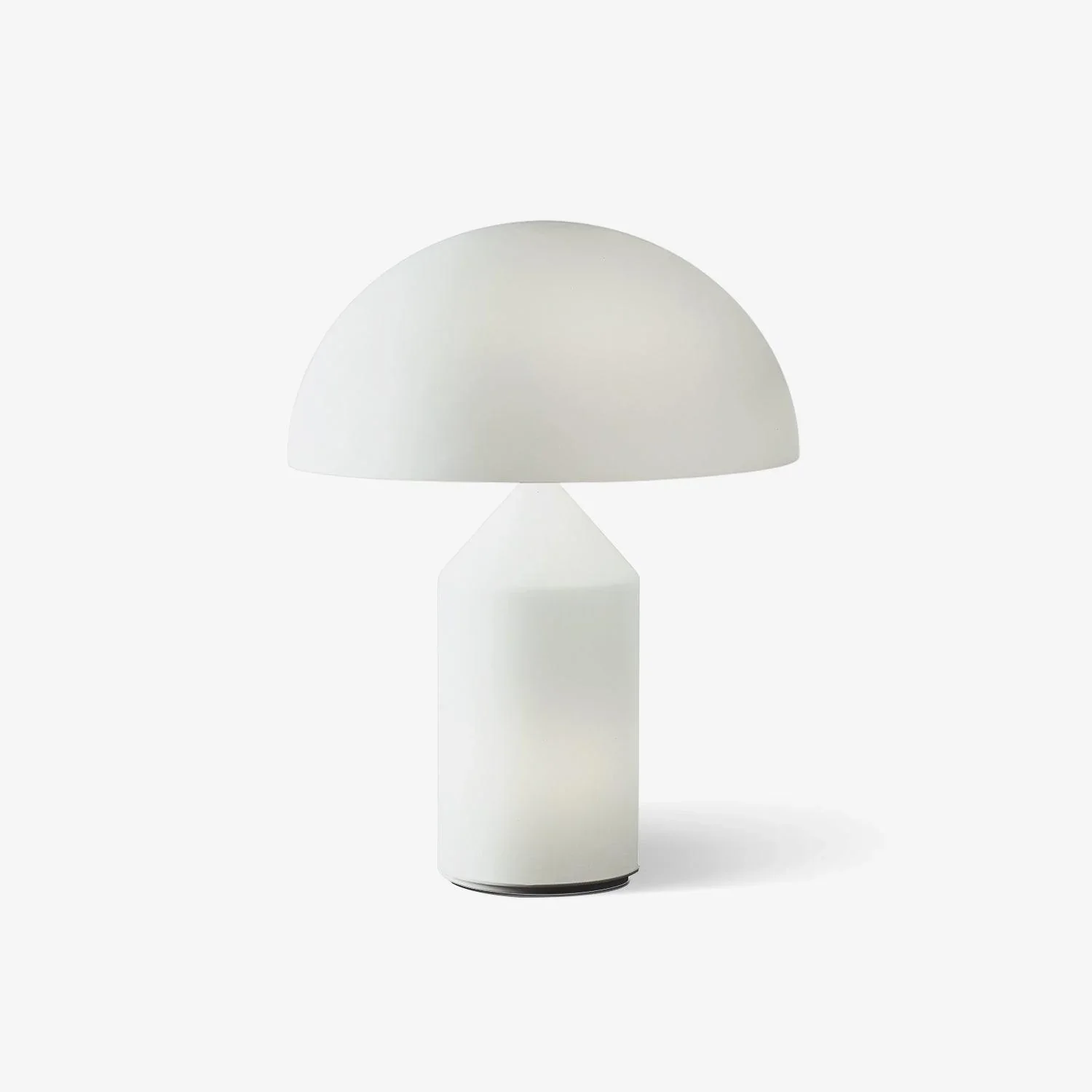 Minimalist Geometric Mushroom Glass Table Lamp Original Design