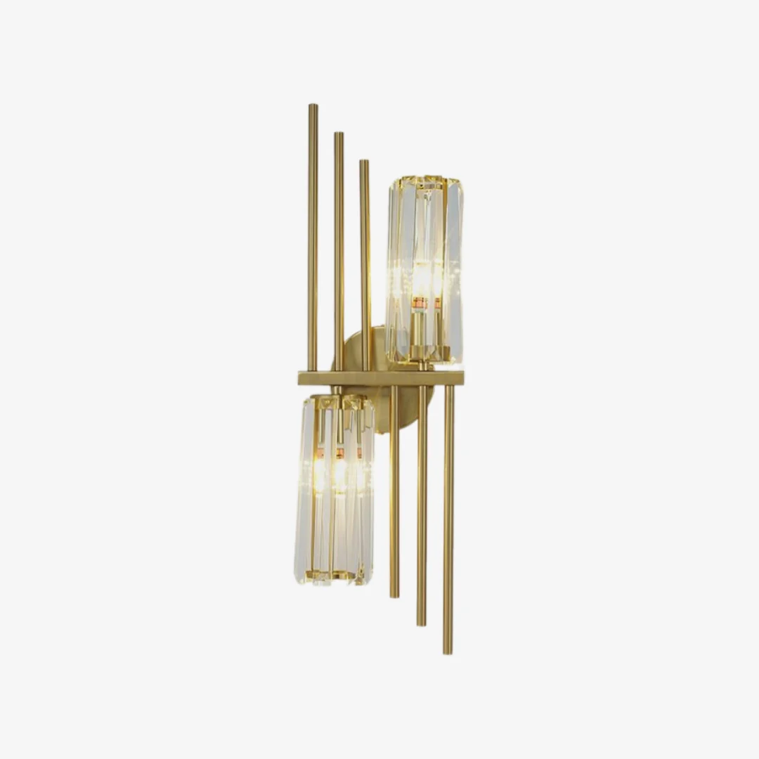 Advanced Three Crystal Wall Lamp High-Performance