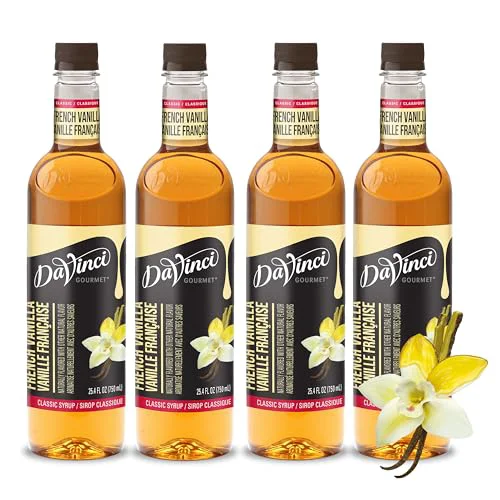Traditional Classic French Vanilla Syrup 101.6 Fl Oz Natural