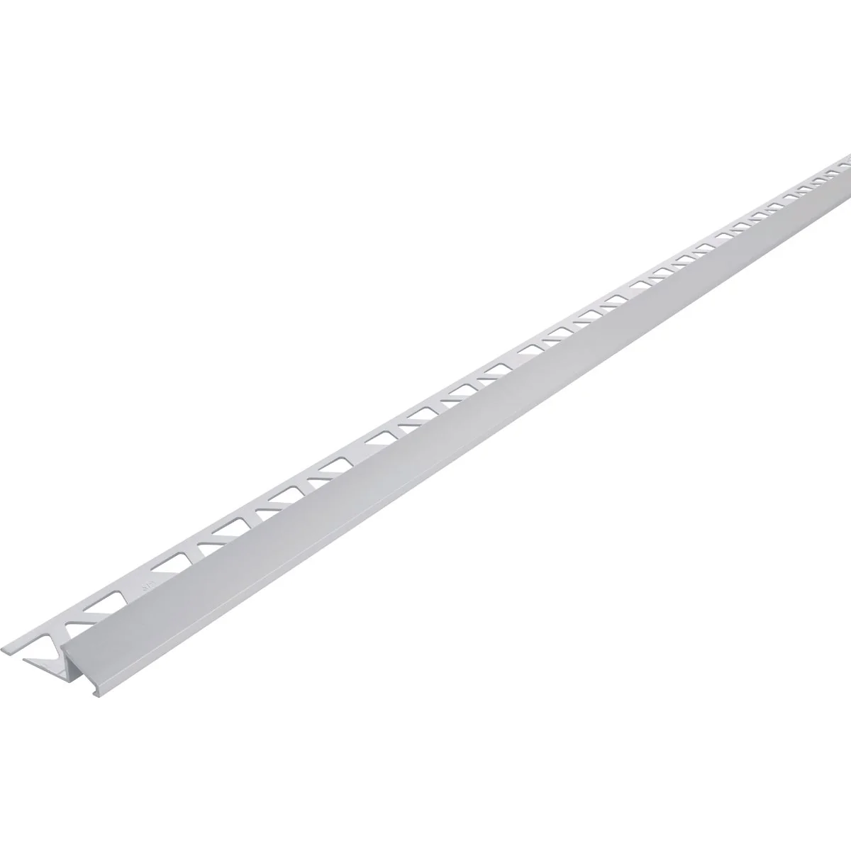 User-Friendly M-D Building Products 3 8 In. x 8 Ft. Satin Clear Anodized Tile Edging Reducer High-Grade