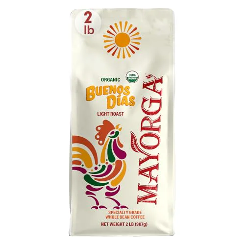Long-Lasting Organic Coffee 2lb Buenos Dias 32 Ounce Crafted
