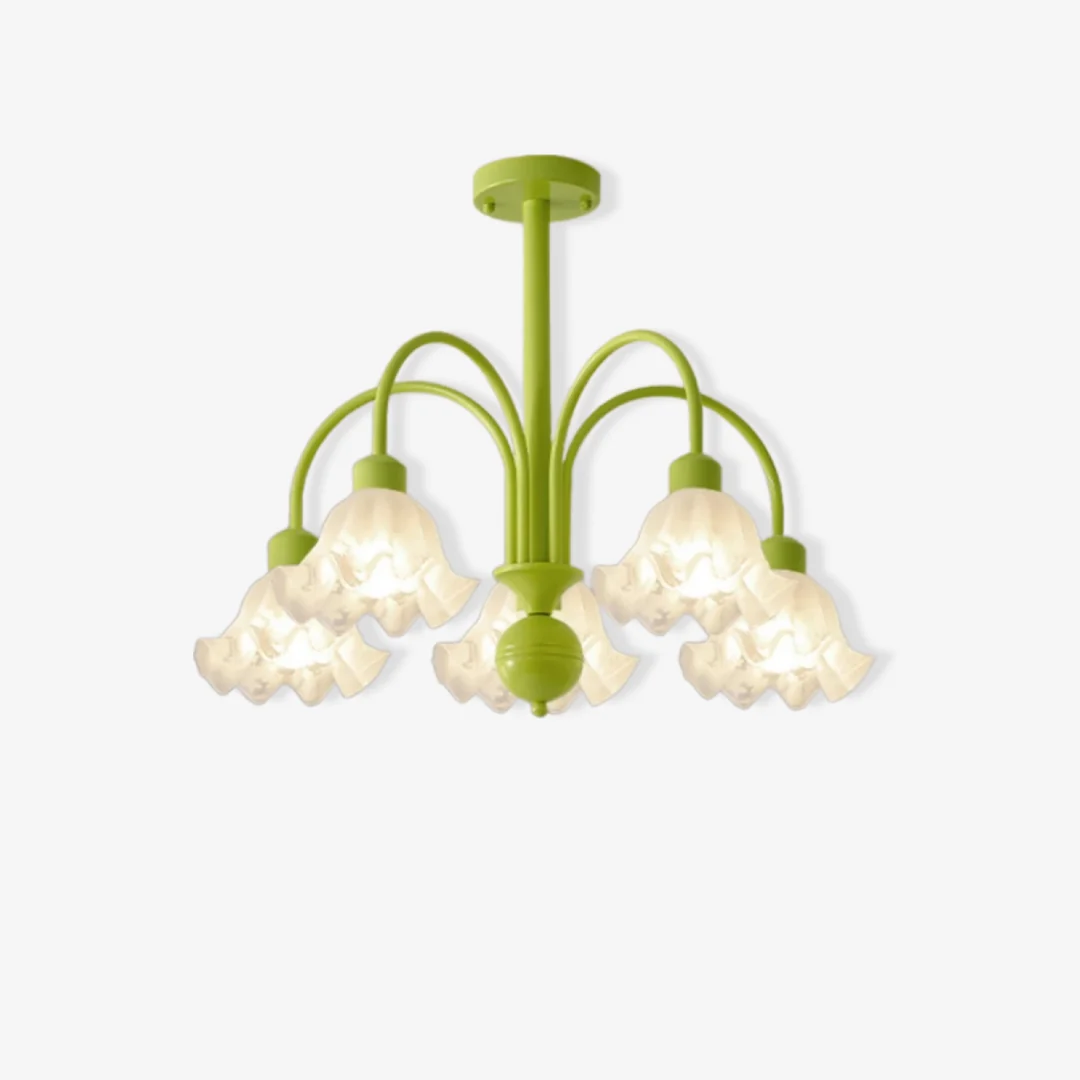Consistent Bell Orchid Chandelier Enhanced