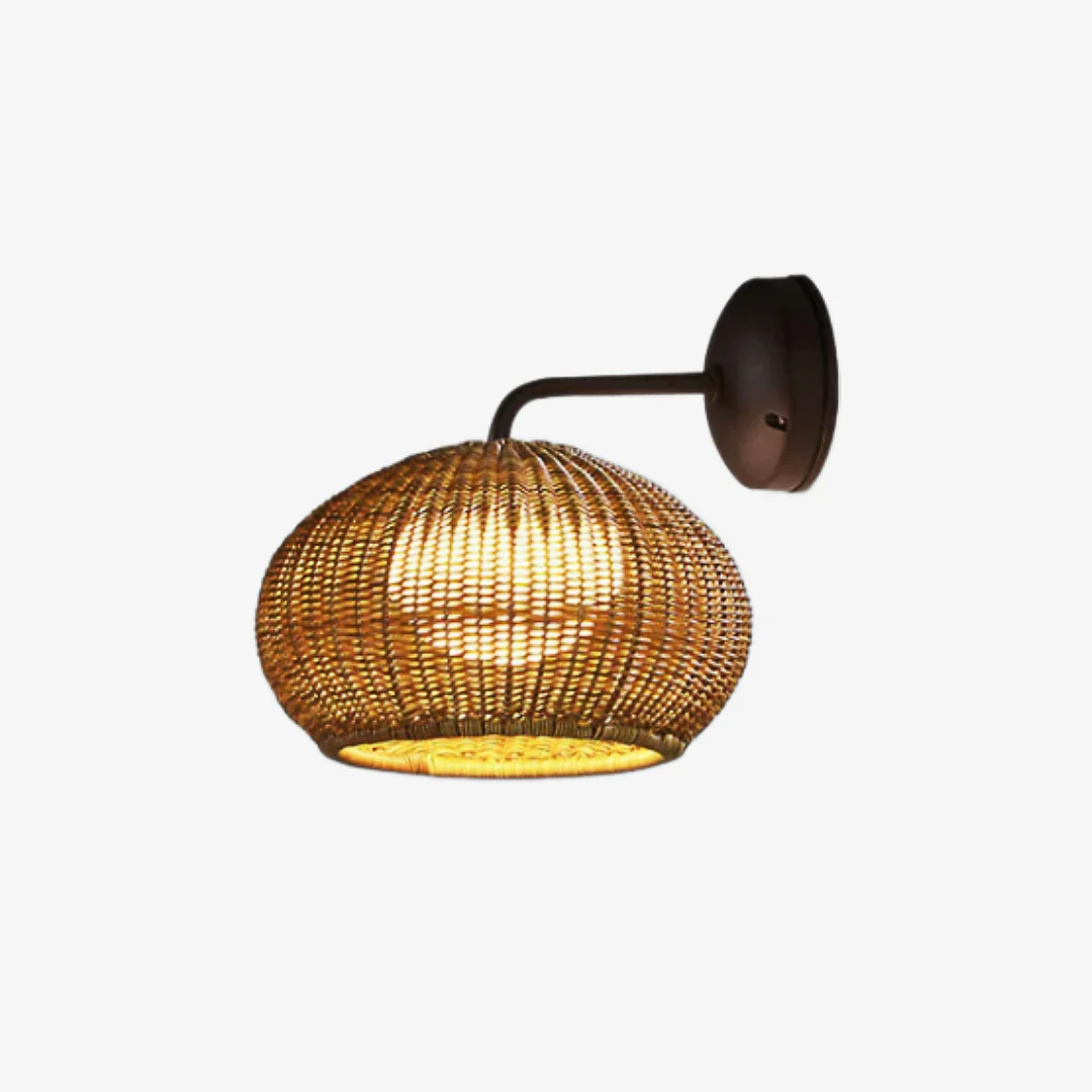 World-Class Vine Art Wall Lamp Green