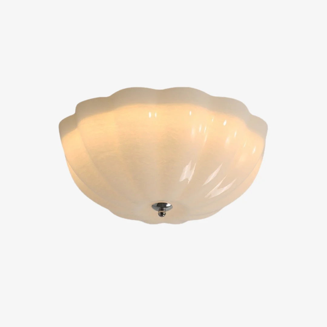 Sophisticated Cream Pudding Ceiling Lamp Reliable