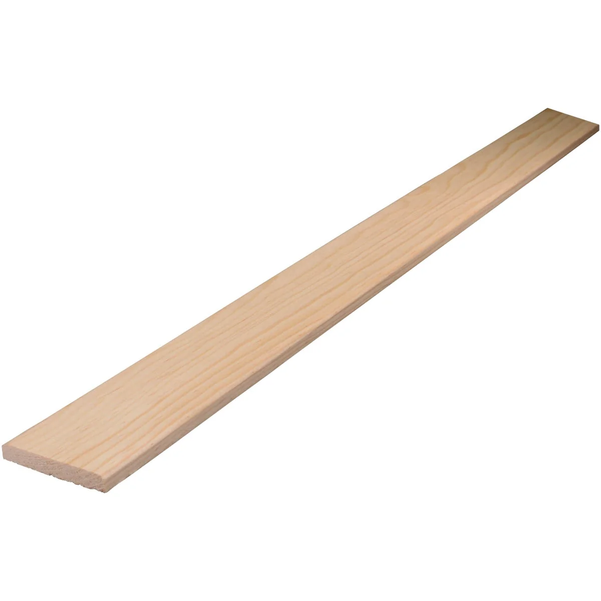Breathable Alexandria Moulding 3 8 In. W. x 2-1 4 In. H. x 8 Ft. Solid Pine Panel Strip Mullion Detailed