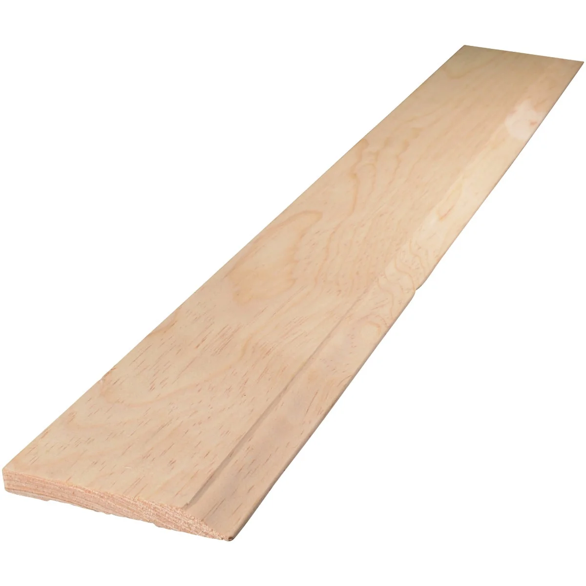 Organic Alexandria Moulding 7 16 In. W. x 3-1 4 In. H. x 8 Ft. L. Solid Pine Colonial Base Molding Trusted