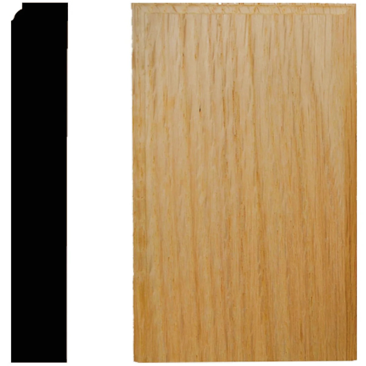 Stylish House of Fara 7 8 In. W. x 3-1 2 In. H. x 6 In. L. Oak Plinth Block Dependable