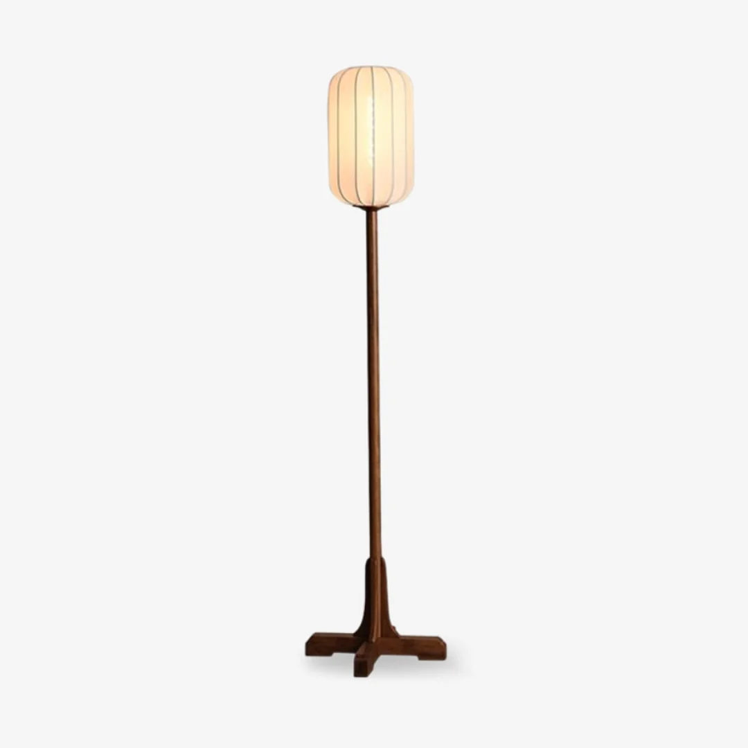 Solid Lantern Cloth Art Floor Lamp Innovative