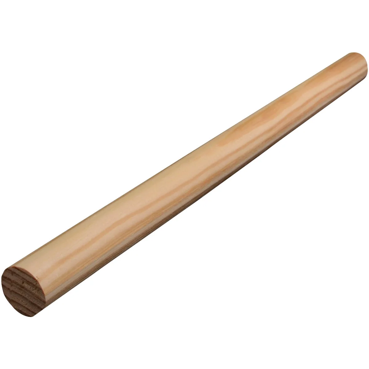 Next-Generation Alexandria Moulding 1-5 16 In. x 12 Ft. Solid Pine Full Round Molding Advanced