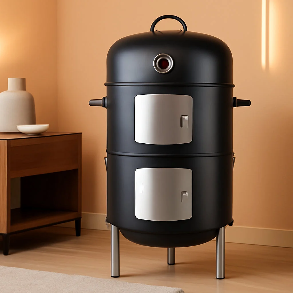 Lightweight Charcoal Smoker Grill Premium Outdoor Kitchen System Top-Quality
