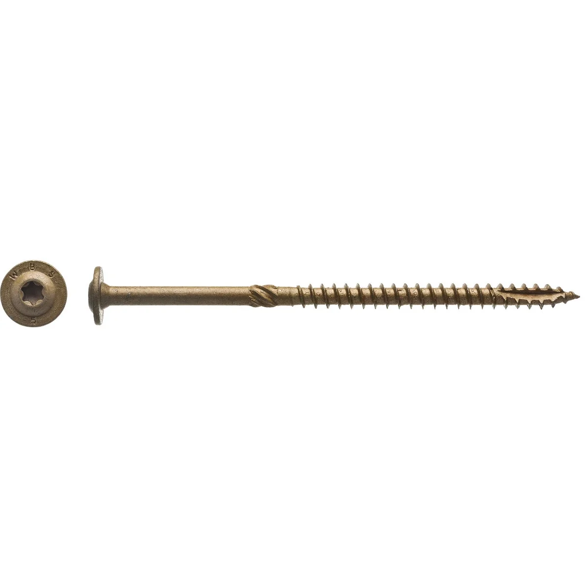 Efficient Big Timber 15 x 5 In. Structure Screw 350 Ct. Original