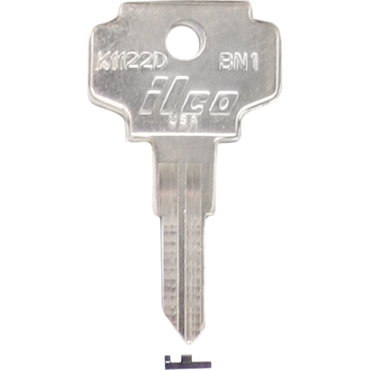 Solid ILCO Bargman Nickel Plated General Use Key 10-Pack Sustainable