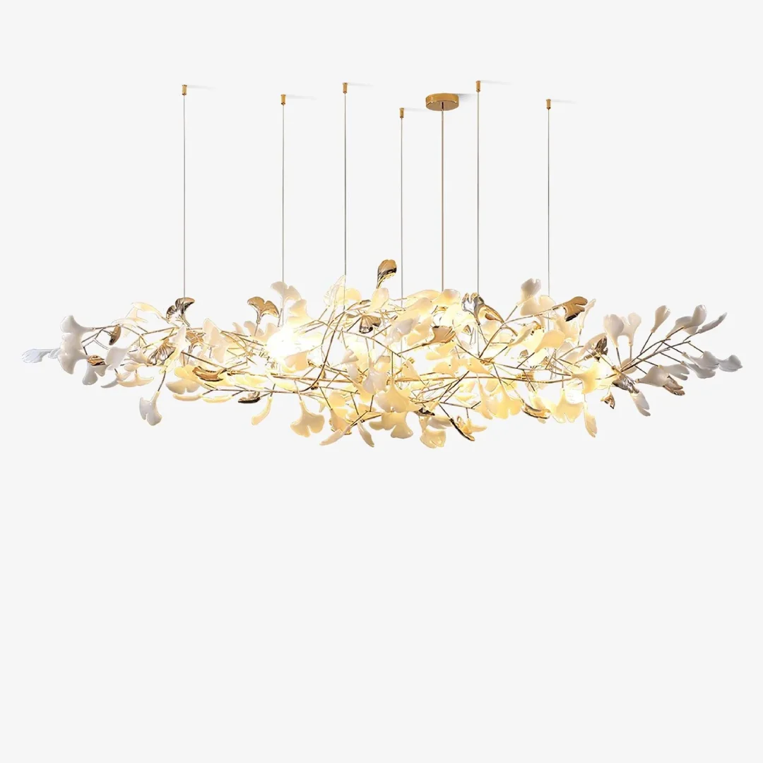 Practical Ginkgo Cloud Chandelier Fine Crafted