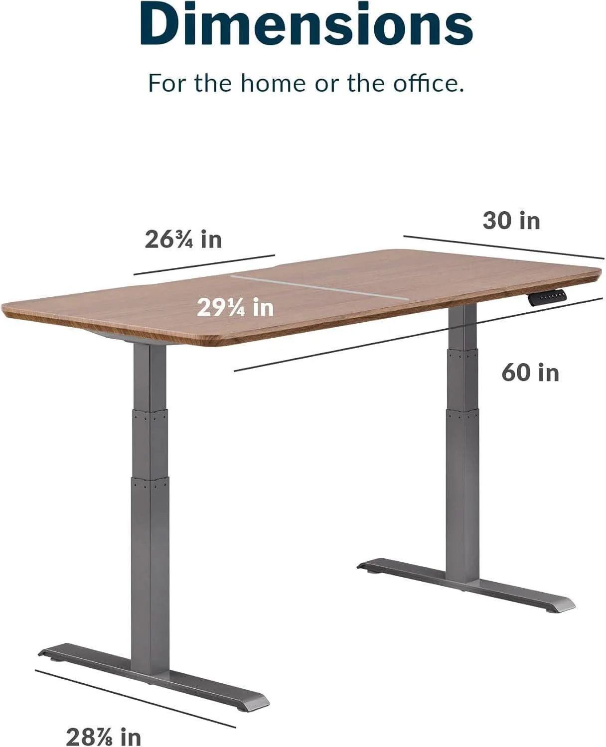 Specialty Electric Standing Desk 60×30 Memory Presets Studio High-Performance