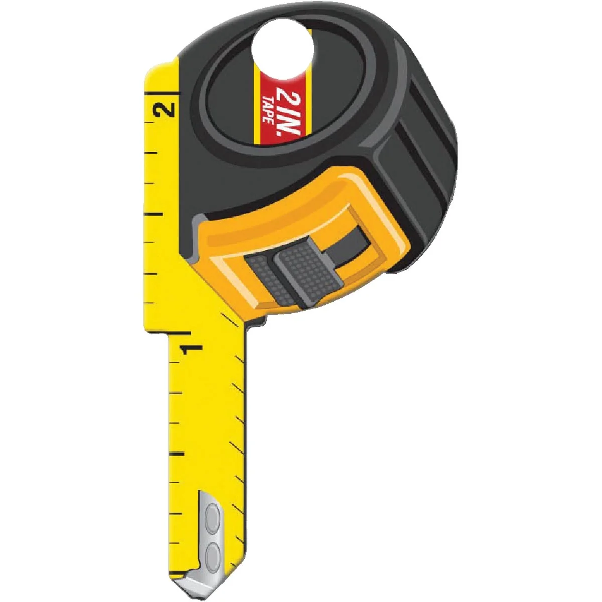 Proven Lucky Line Tape Measure Design Decorative House Key SC1 Easy-to-Use