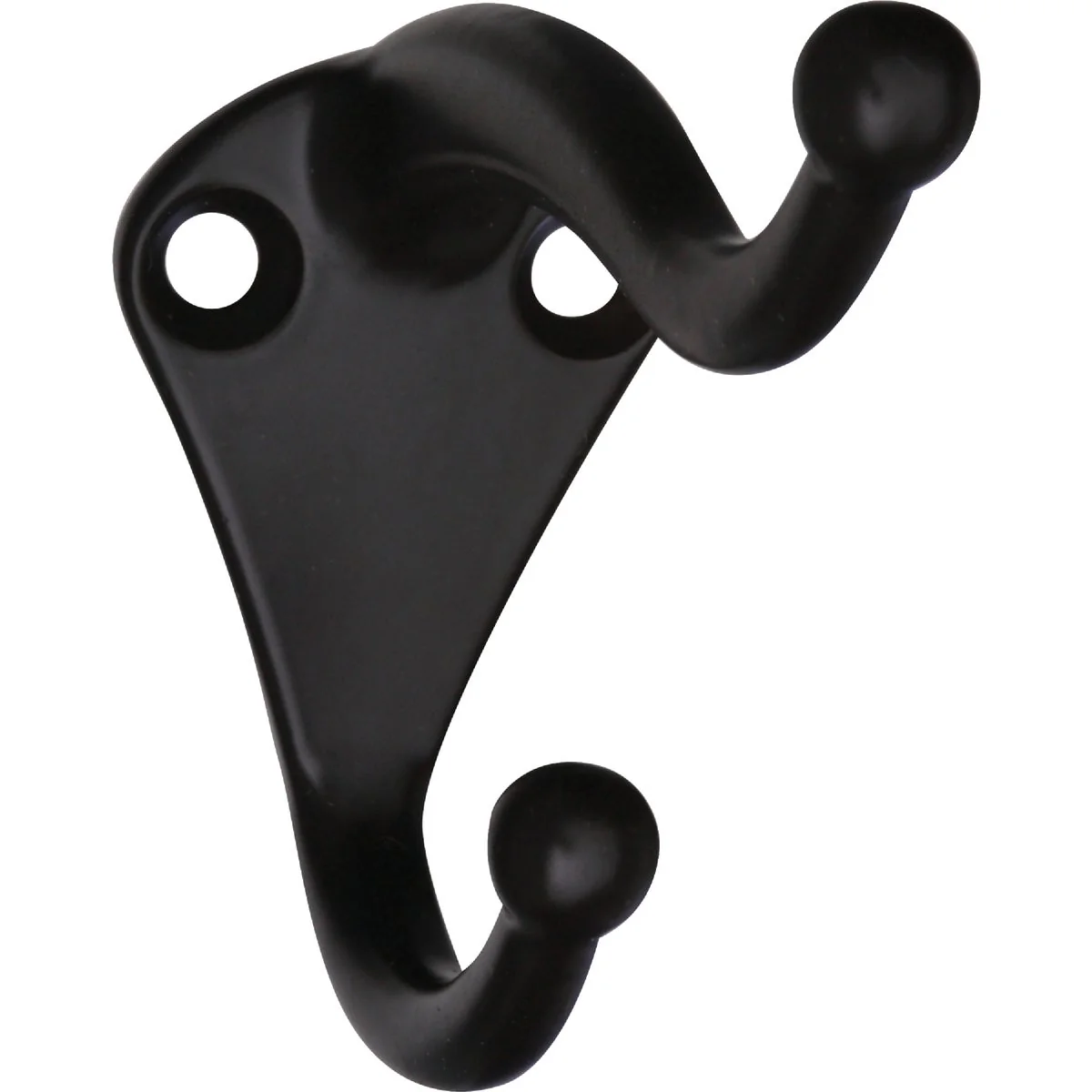 Unique National Oil Rubbed Bronze Coat Hat Wardrobe Hook 2 per Card Fine
