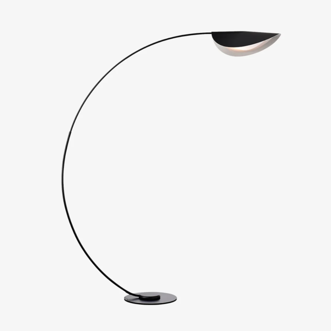 Solid Lotus leaf Fishing Foor Lamp Classic