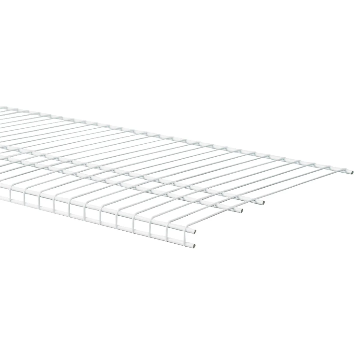 Relaxed ClosetMaid SuperSlide 8 Ft. W. x 16 In. D. Ventilated Closet Shelf White Convenient