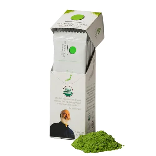 Optimized Dr. Weil Matcha Kari Organic Matcha Sticks 6 Count Consistent