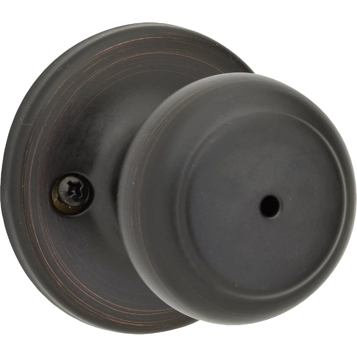 Premium Material Kwikset Cove Venetian Bronze Bed Bath Door Knob Efficient