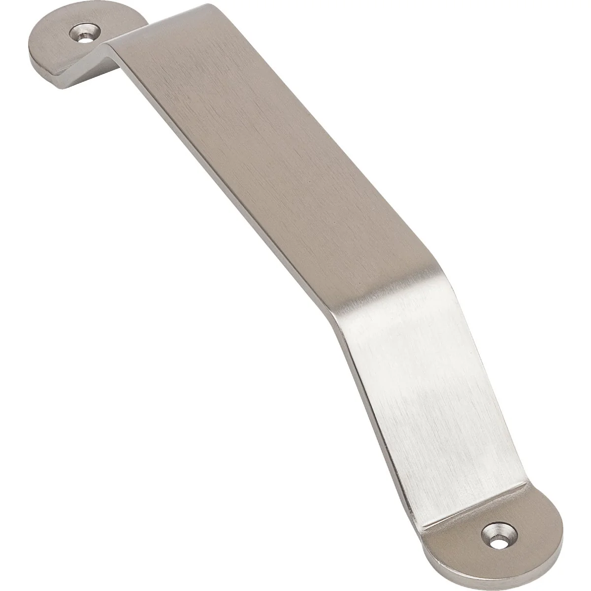 Solid National 10 In. Satin Nickel Bar Barn Door Pull High-Quality