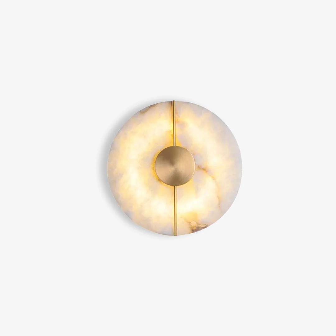Durable Elegant Alabaster Wall Lamp Traditional