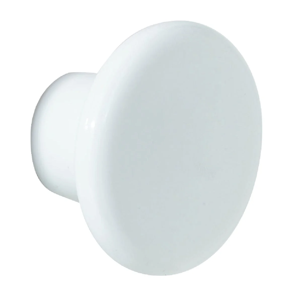 High-Performance Amerock Everyday Heritage White Plastic 1-1 4 In. Cabinet Knob Organic