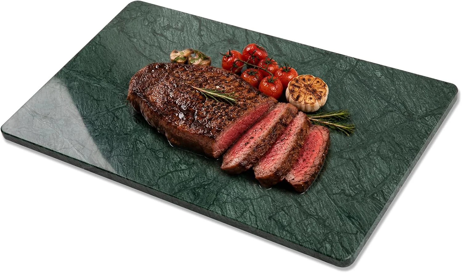 Smooth Green Marble Cutting Board for Kitchen 12×20In Stone Cutting Board Carefully Designed