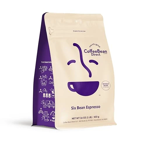Smooth Six Bean Espresso 16 Ounce Organic