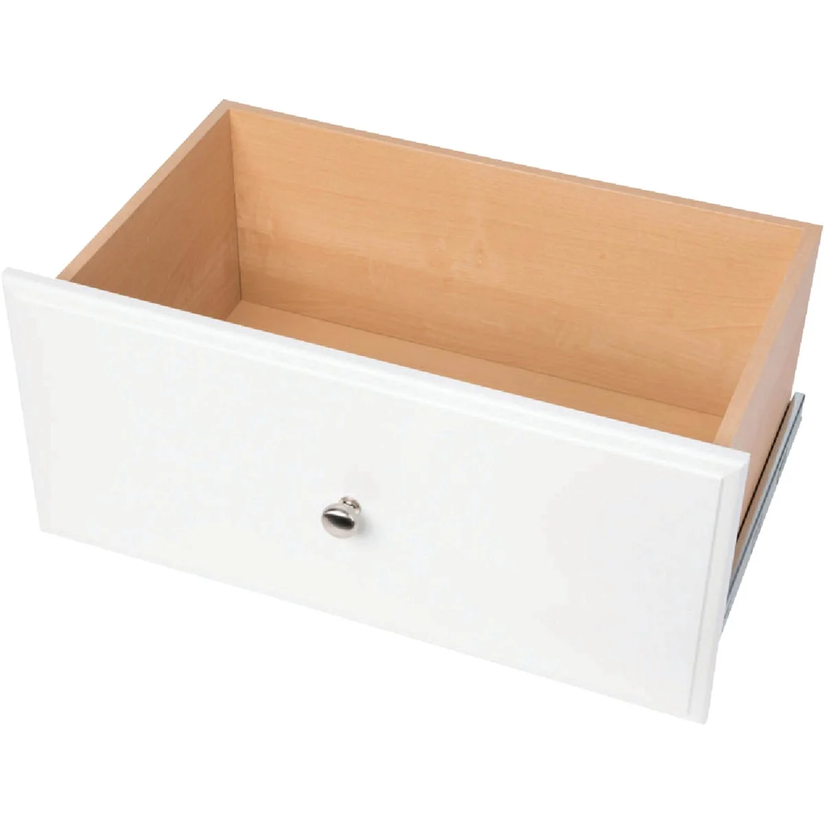 Durable Easy Track 12 In. White Deluxe Drawer Exceptional