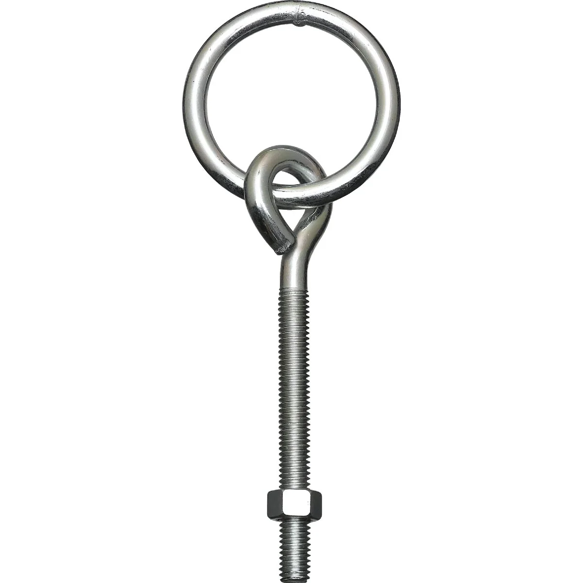 Practical National 3 8 In. x 5-1 8 In. Zinc Ring Eye Bolt Fashionable