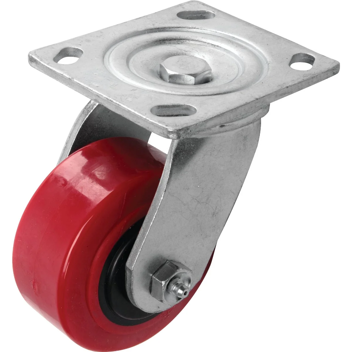 Functional Shepherd 4 In. Polyurethane Medium-Heavy Duty Swivel Plate Caster Verified