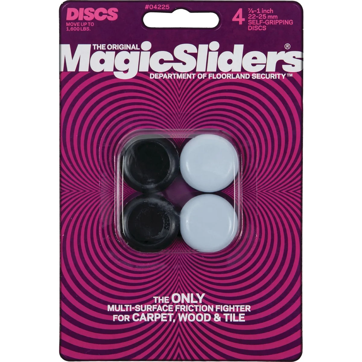 Next-Generation Sliders 7 8 In. Round Grip Tip Furniture Glide 4-Pack Specialty