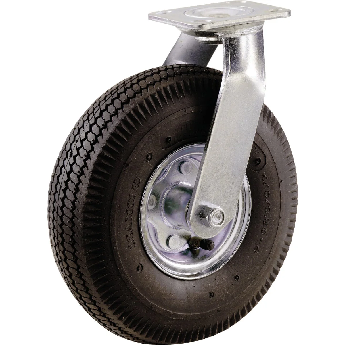 Recyclable Shepherd 8 In. Pneumatic Heavy-Duty Swivel Plate Caster Dependable