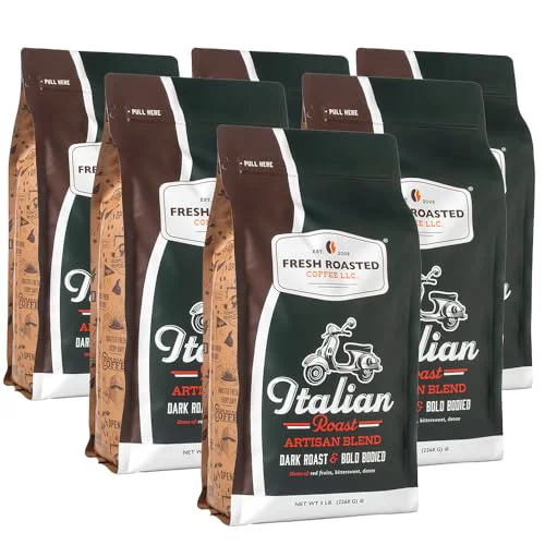 Prestigious Italian Roast Whole Bean Coffee 480 Ounce Traditional