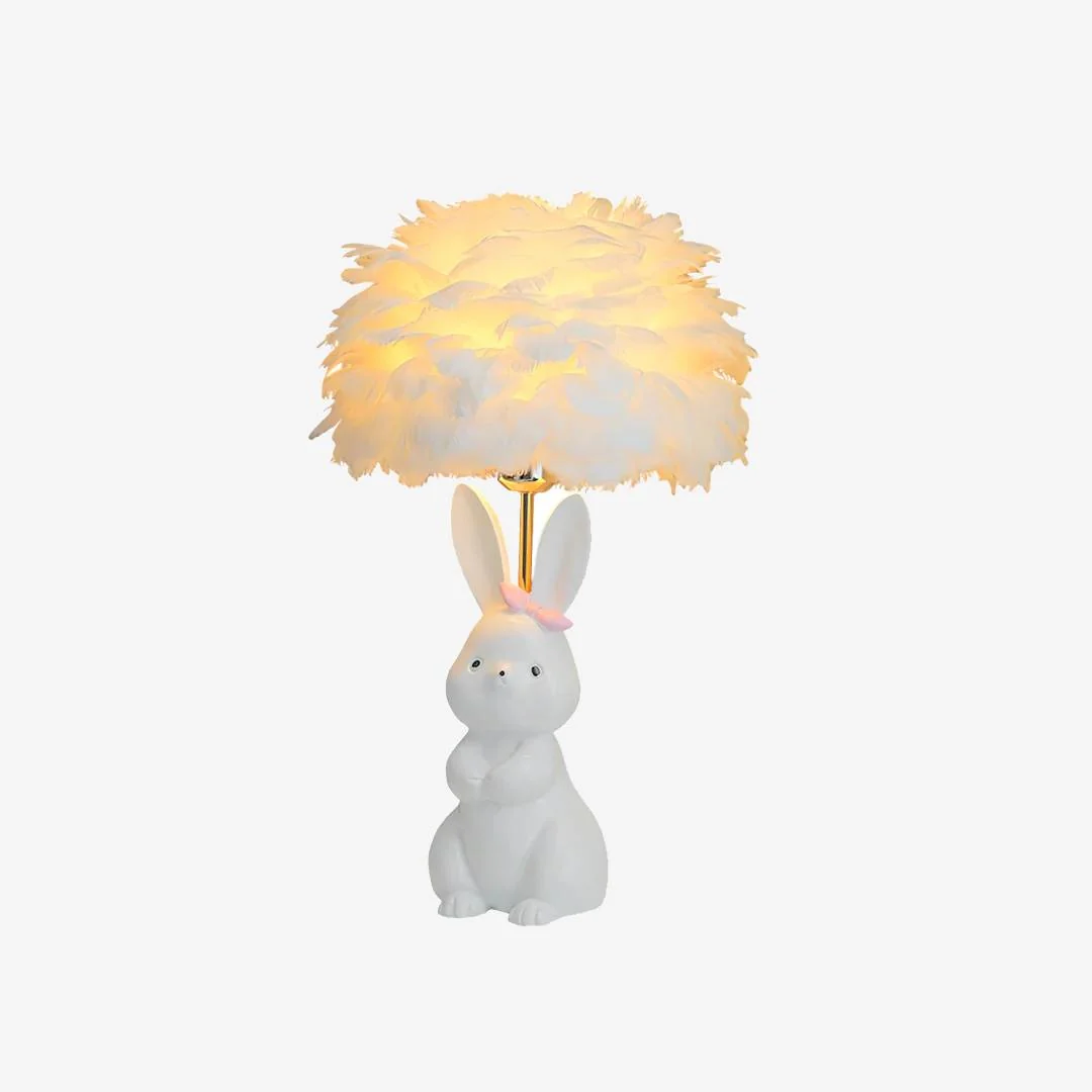 Contemporary Cute Rabbit Table Lamp Selected