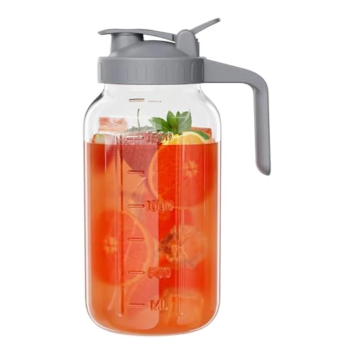 Specialty Glass Pitcher with lid Reliable