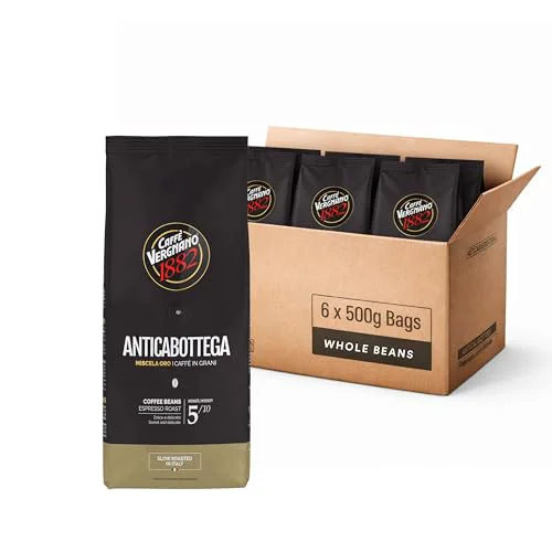 Functional Caffe Vergnano Antica Bottega Whole Bean Coffee 1.1 lb 17.64 Ounce Advanced