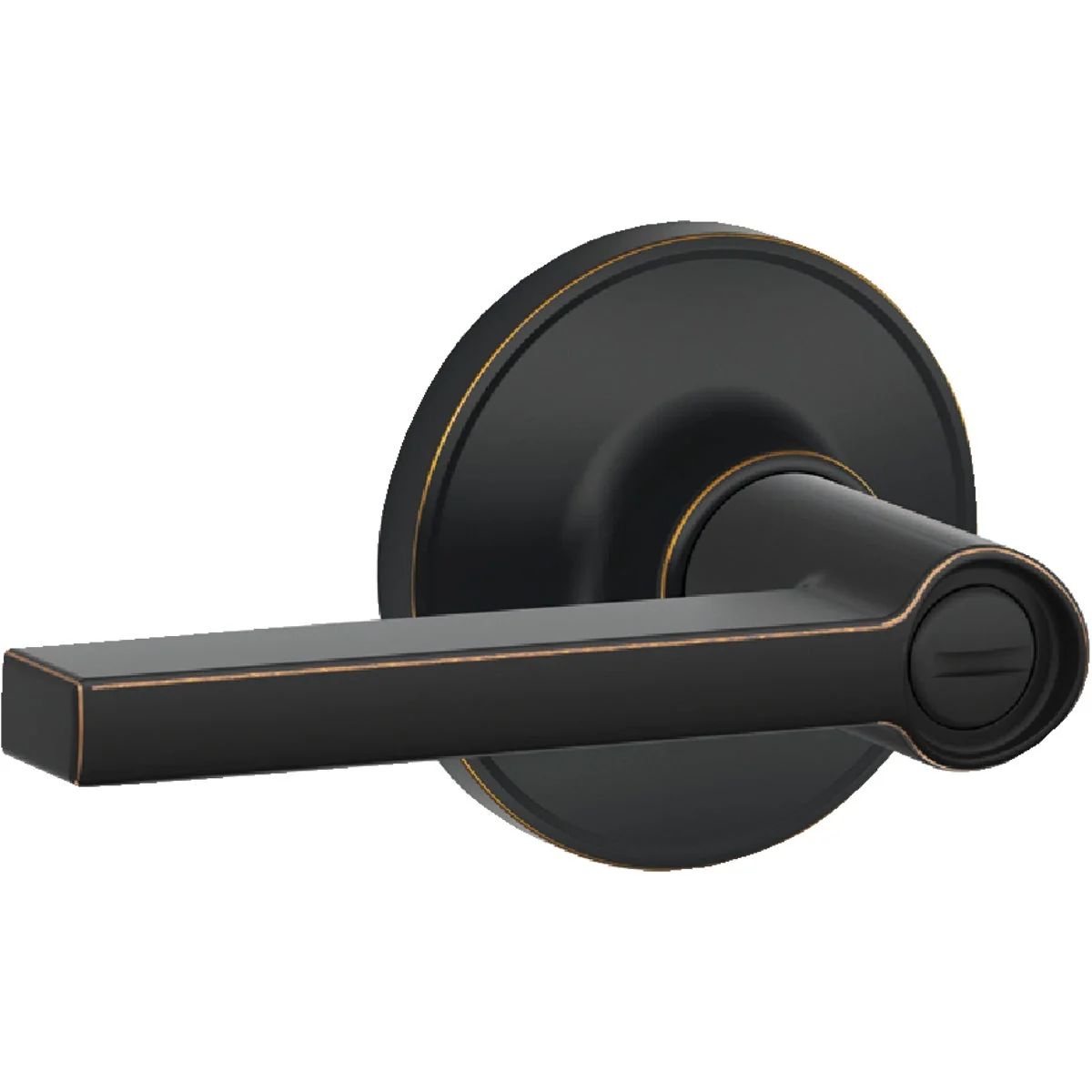 Soft Dexter Solstice Aged Bronze Privacy Door Lever Lockset Superior
