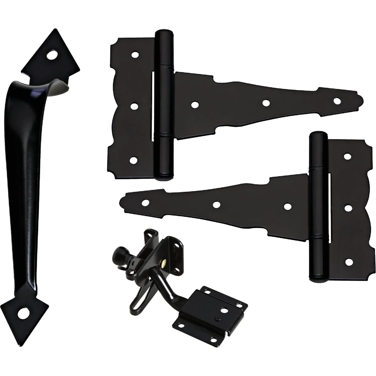 Expertly Made National Black Decorative Gate Kit User-Friendly